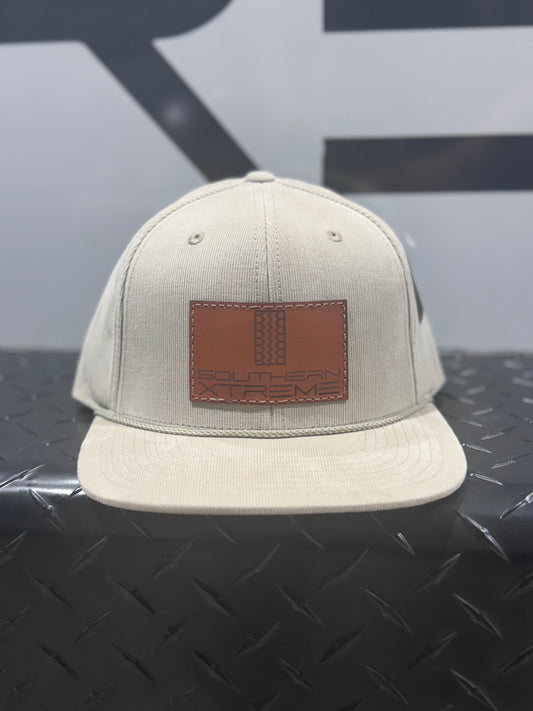 Tan Corduroy Trucker Hat